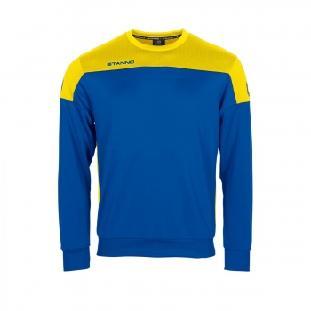 Stanno Pride Rundhals Top Blau-Gelb